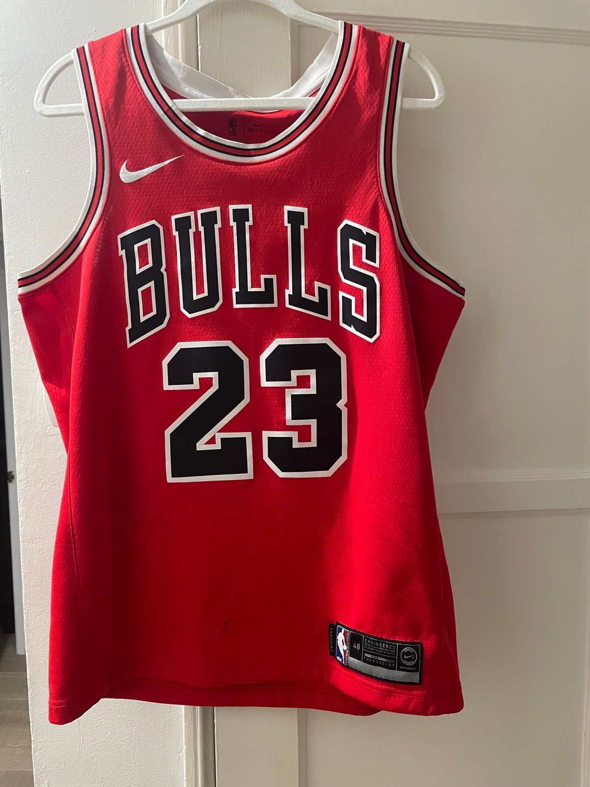 Chicago Bulls Jordan Nike Jersey L
