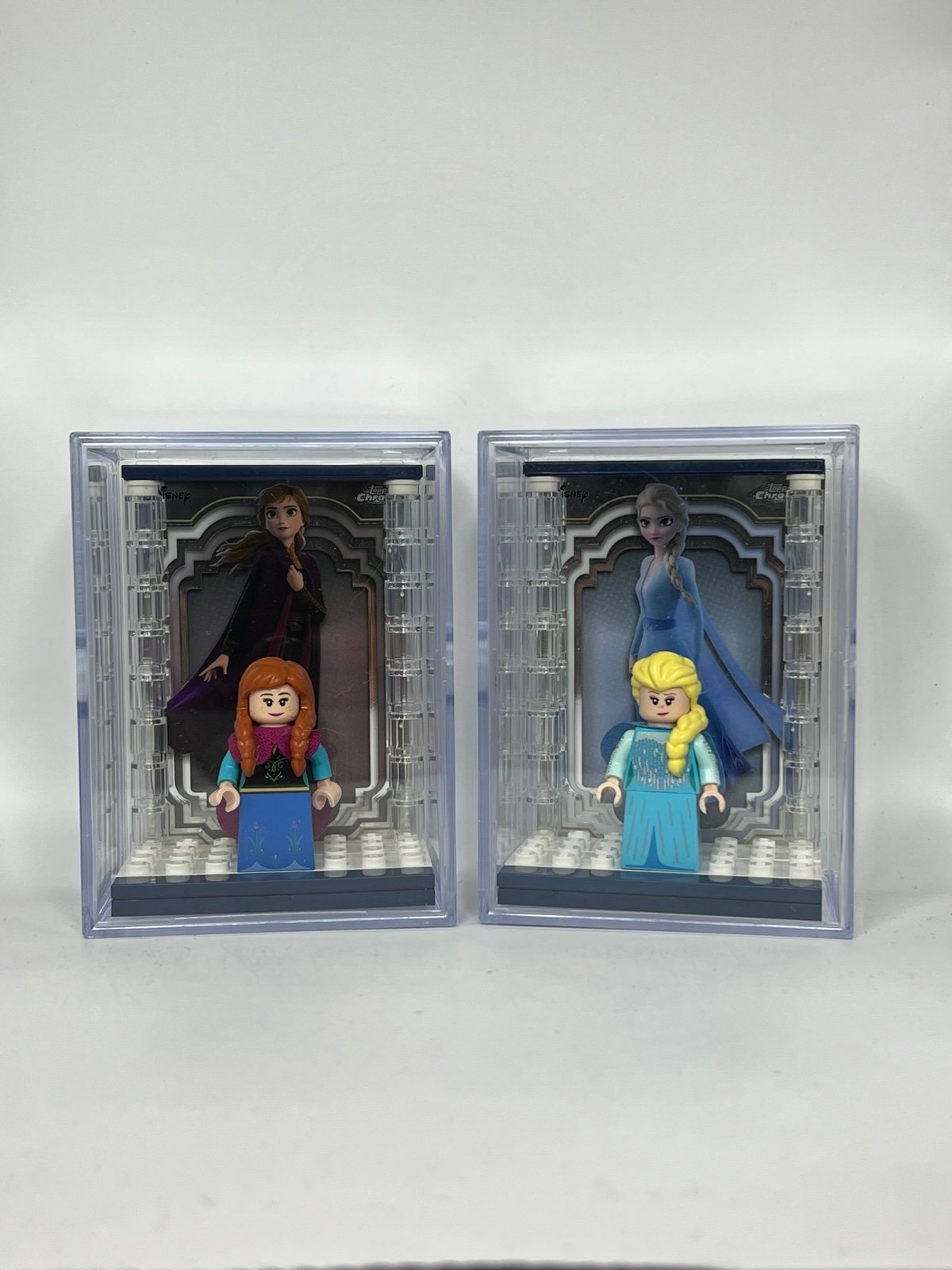 Lego Disney Frozen Anna & Elsa Minifigure Display Cases COLLECTIBLE FORCE PACKS