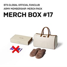 BTS MERCH BOX #17 Taehyung Tete V Bag Slippers Box