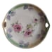 Vintage Germany porcelain hand painted floral Cake Plate and serving plates