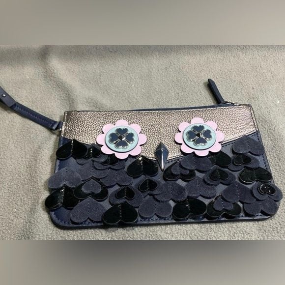 NWOT Kate Spade ♠️ Zibbi Owl Wristlet purse Rare NO CALLOUTS