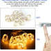 Window Curtain String Lights, 300 LED