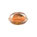 Vintage Chinese Reverse Painted Glass Snuff Bottle with Stone Lid