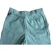 80s New Fast Pleated Pants Mens S Teal Casual Retro Beach Style Money Trousers