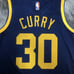 Steph Curry's 23rd season nba Warriors No. 30 basketball uniform (size L）