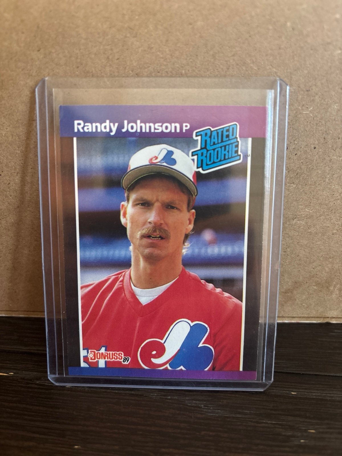 Randy Johnson Rated Rookie Donruss 1989