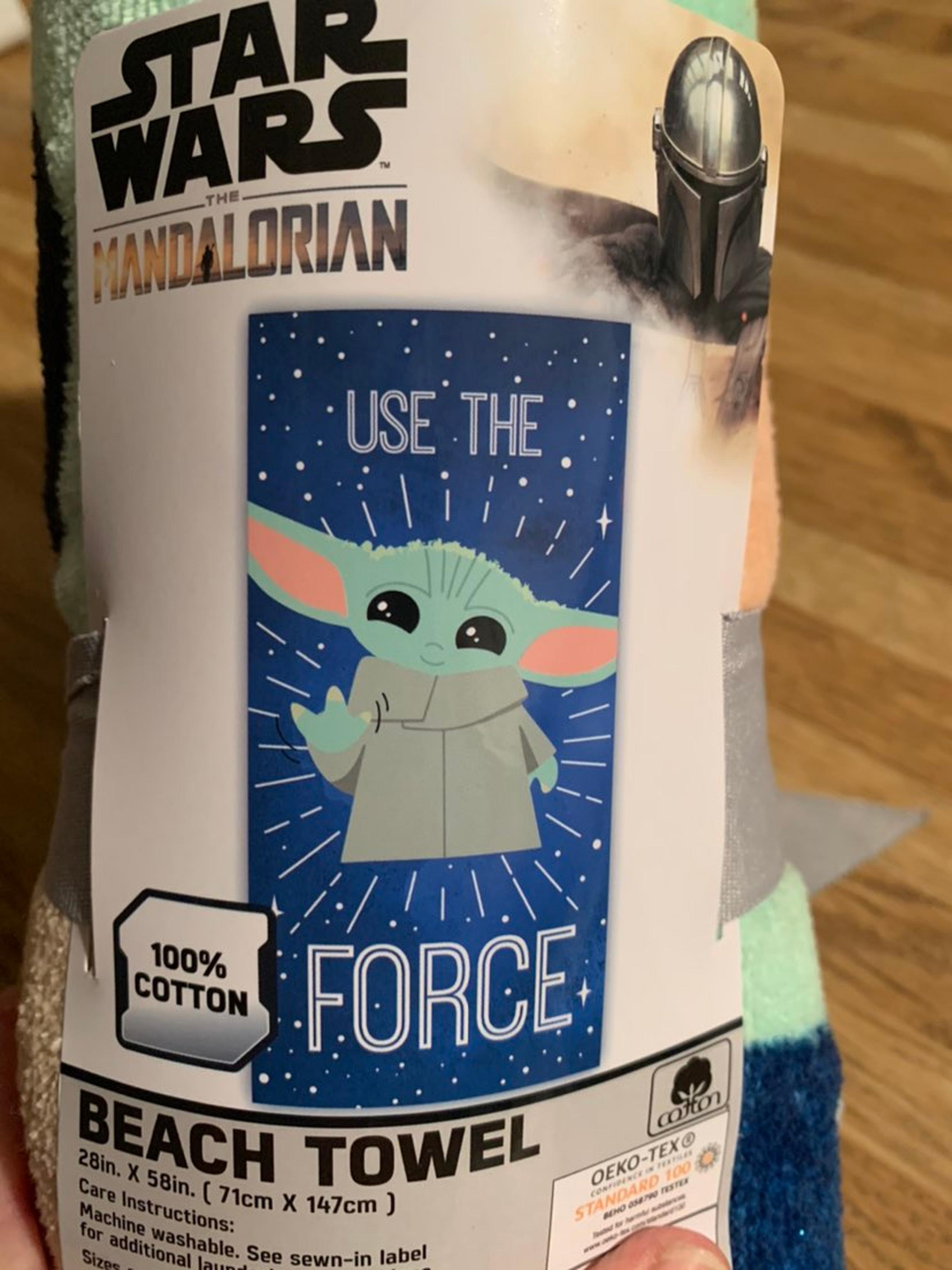 Star wars beach towel