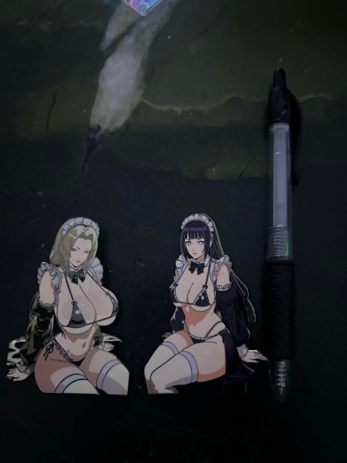 Tsunade and hinata lewd enamel pin bundle