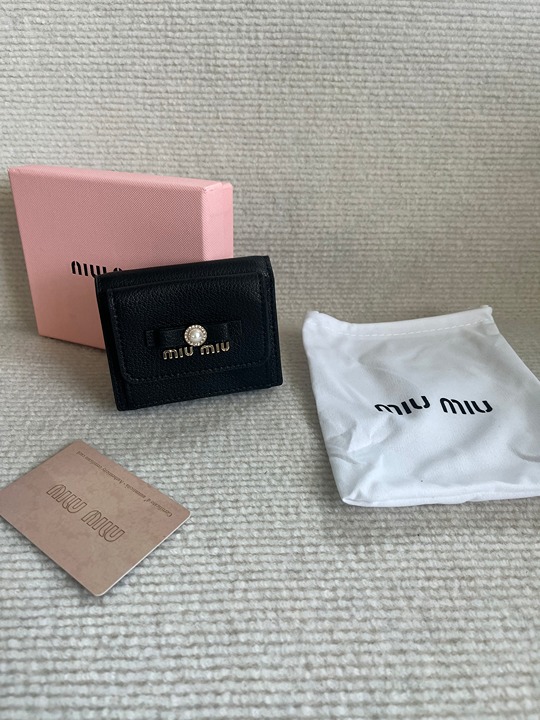 Miu Miu black wallet