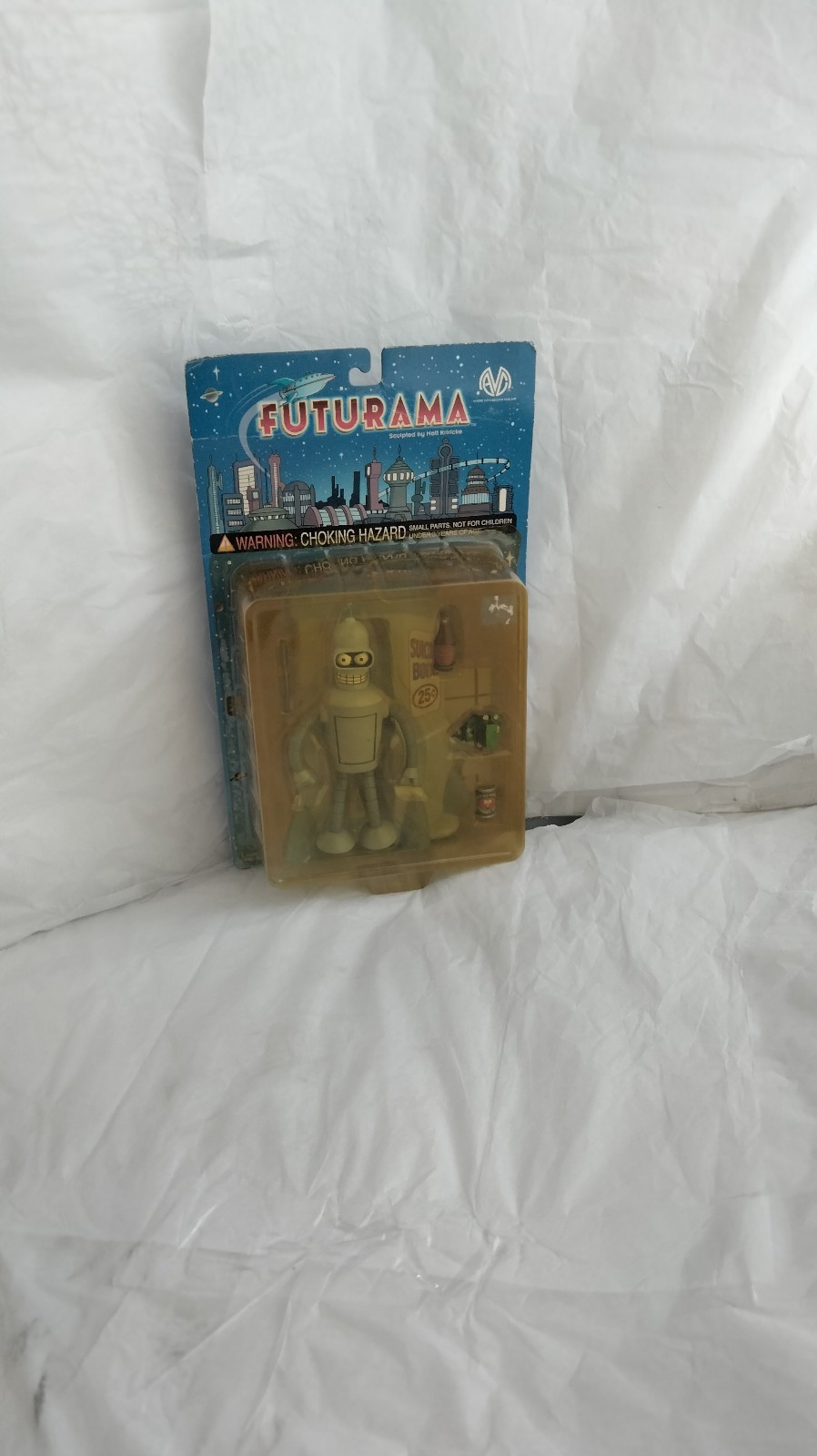 2000 Toynami Futurama Bender Action Figure - 20th Century Fox new display