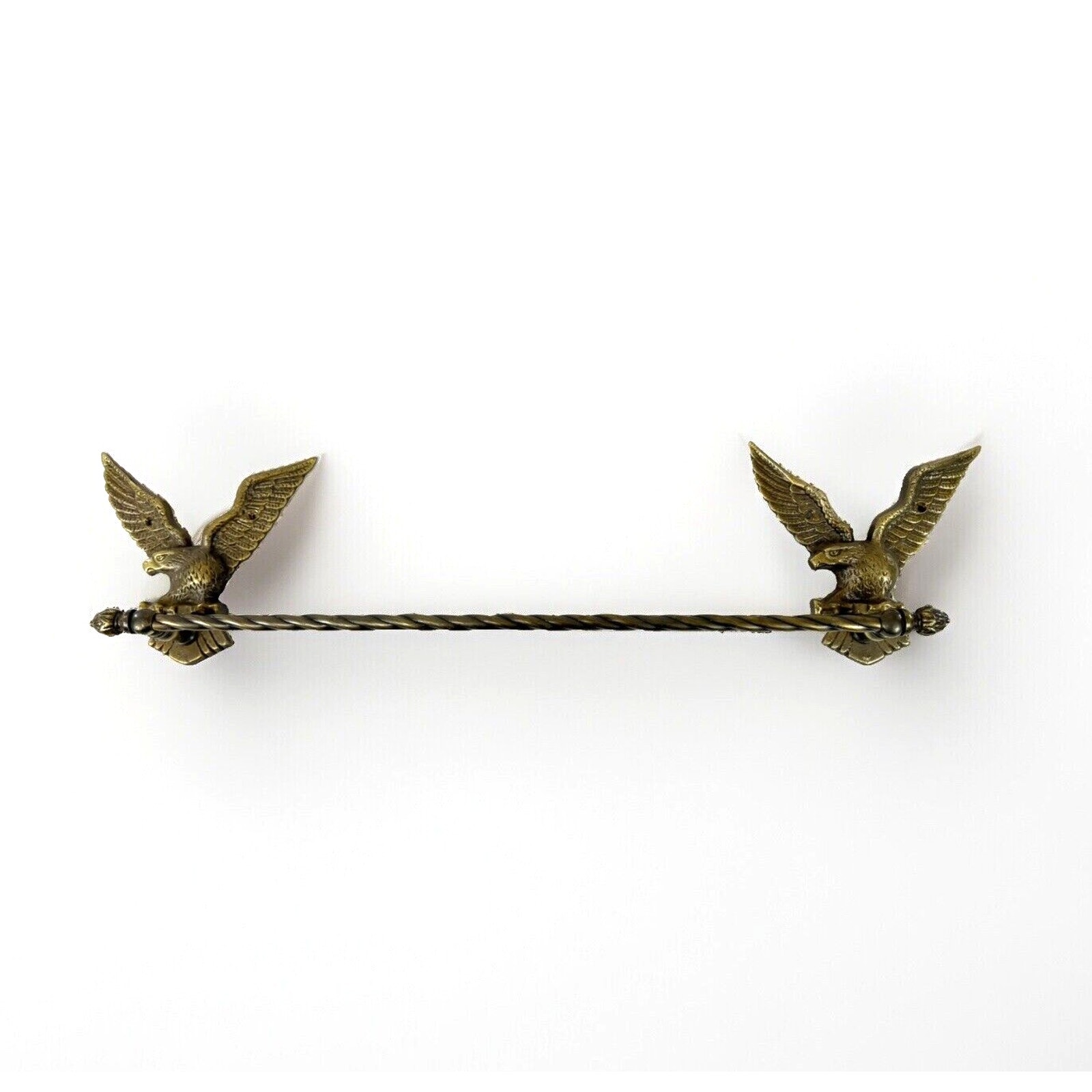 Vintage Federal Eagle Towel Rack Bar 22.5”
