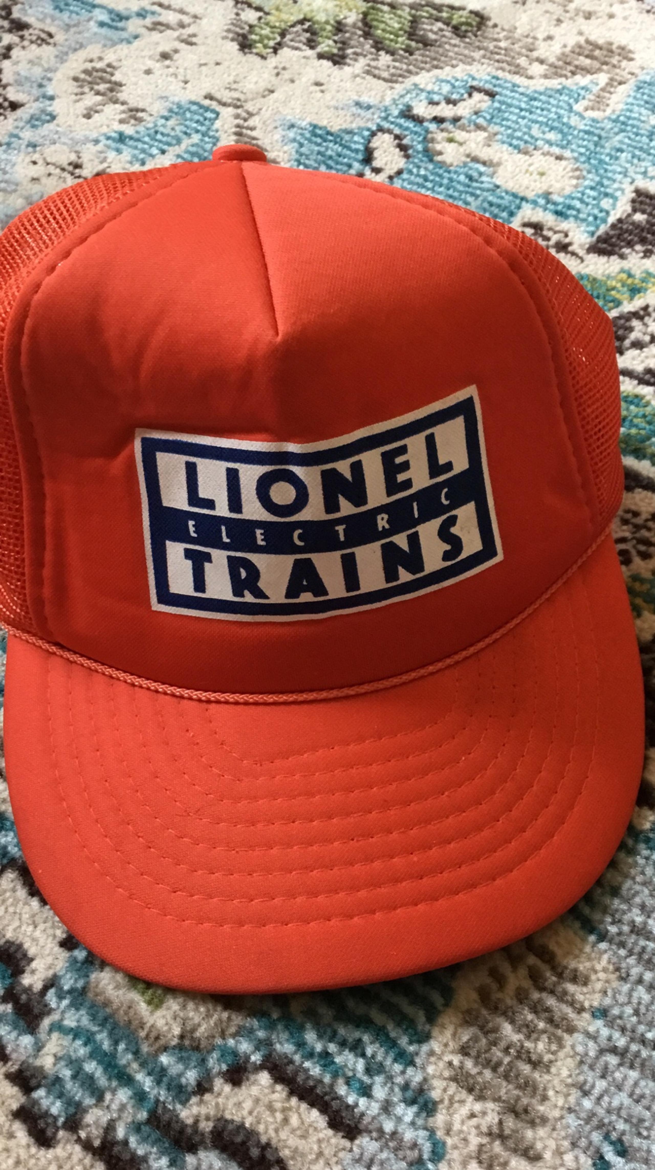 Lionel eletronic trains vinage trucker hat