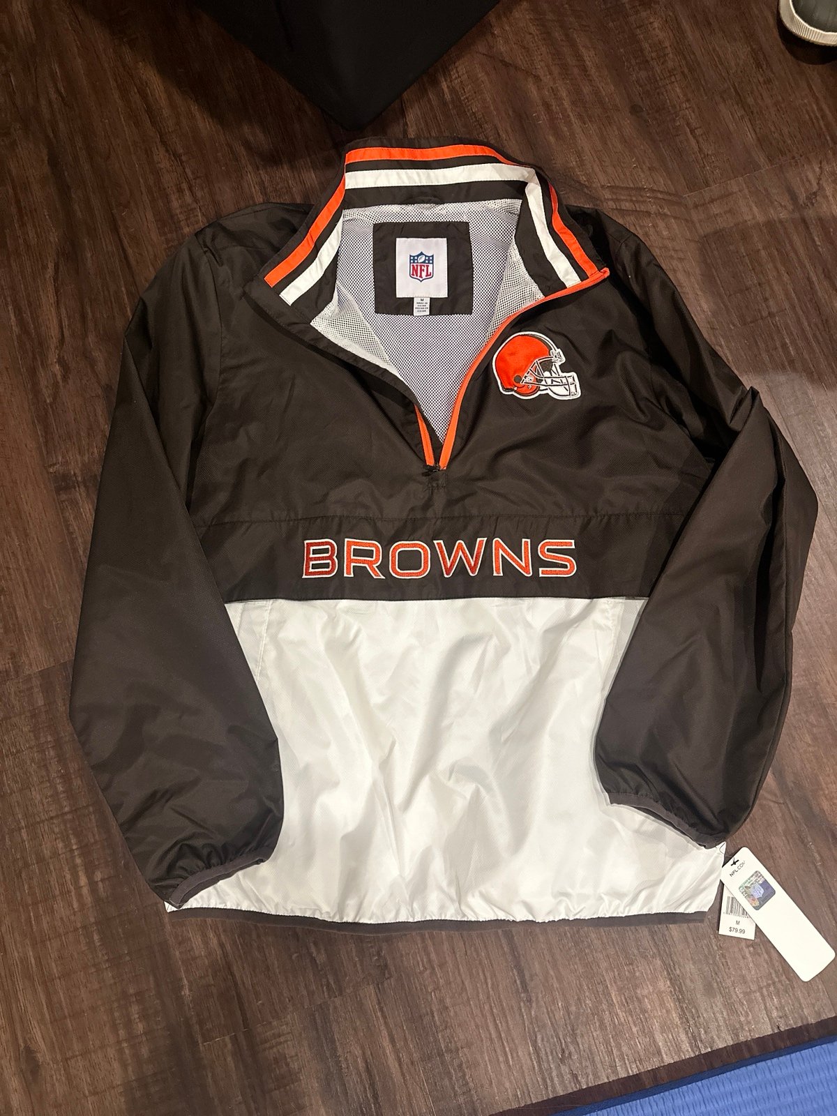 NFL Cleveland Browns mens light jacket