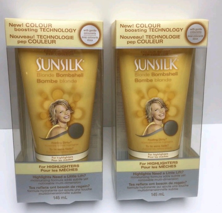2x Sunsilk Blonde Bombshell Color Boost For Highlighters 6oz