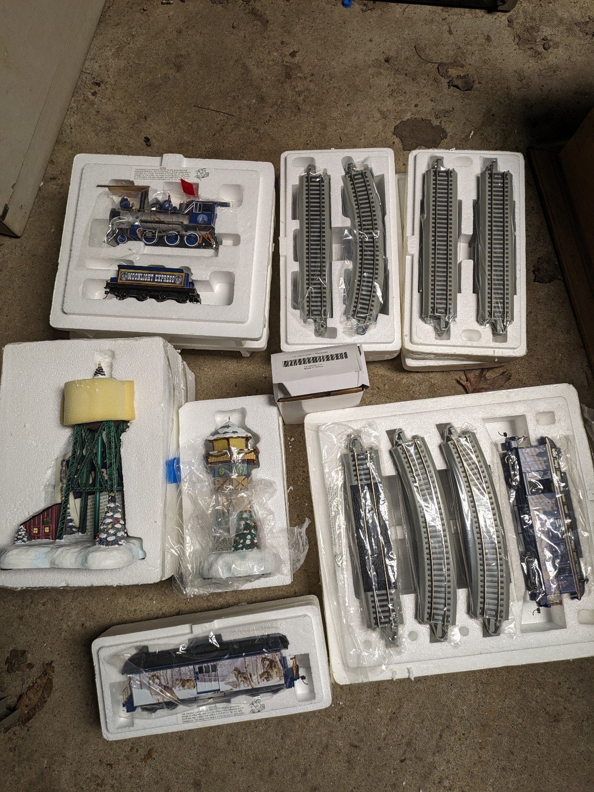 Hawthorne village train set