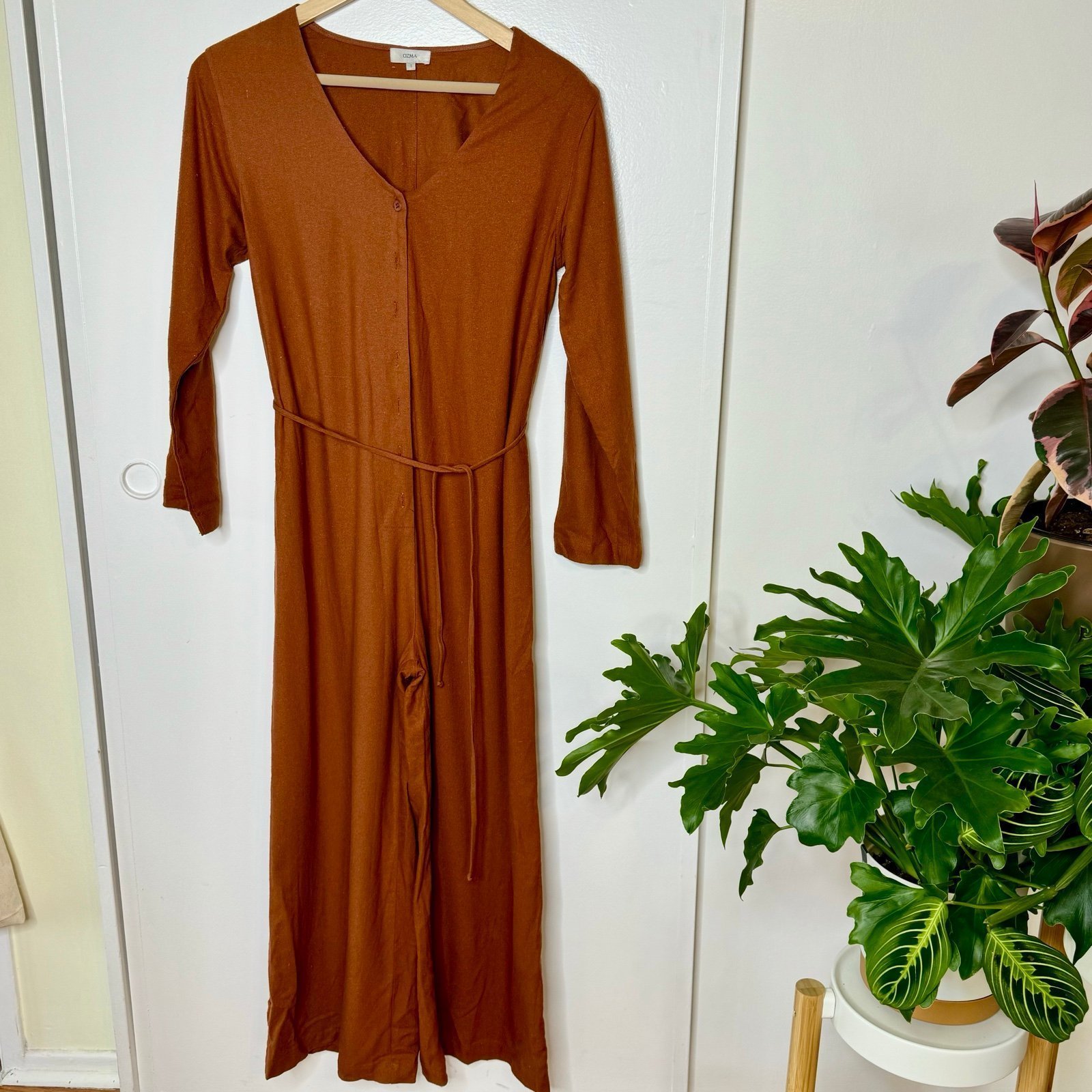 ozma of california long sleeve Cypress Playsuit - size small