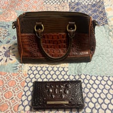 Brahmin Satchel & Wallet