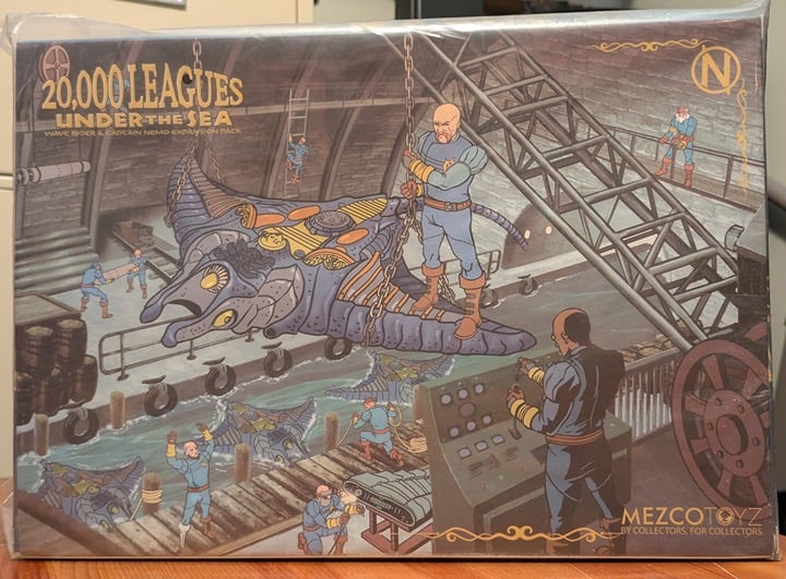Brand New Mezco Toys Rumble Society Wave Rider & Captain Nemo Expansion Pack