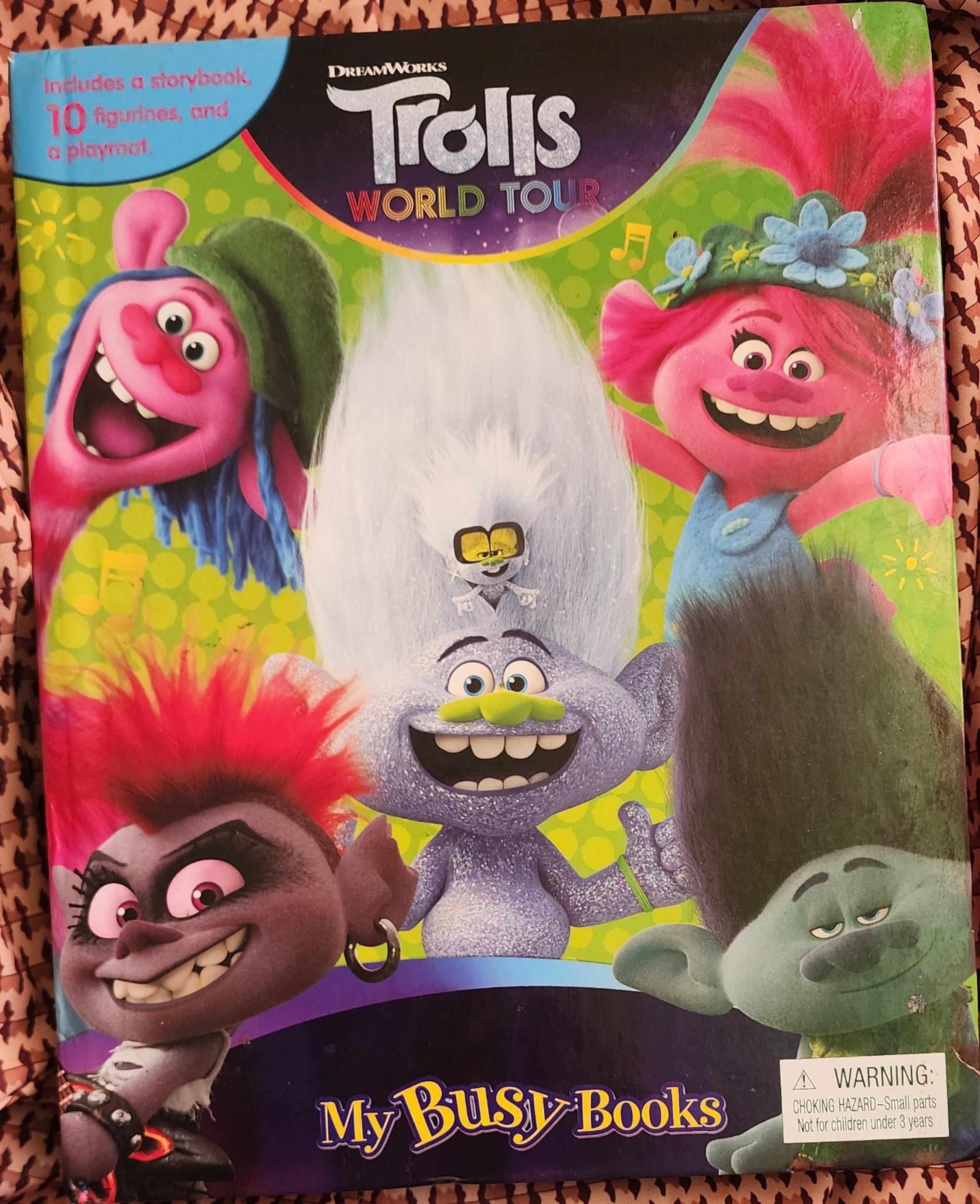DreamWorks TROLLS World Tour,  my busy book