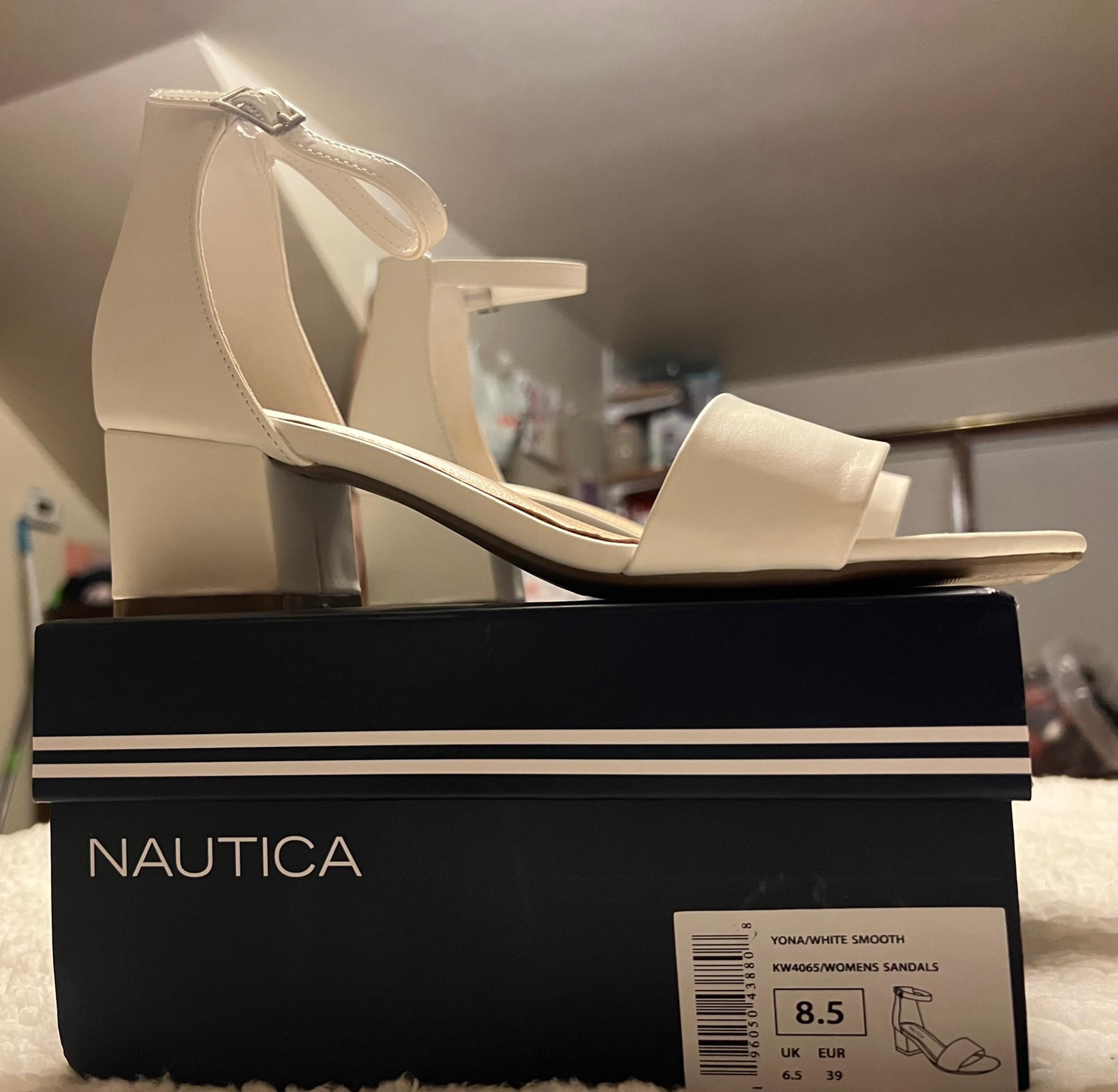 Woman’s Nautica White Sandals