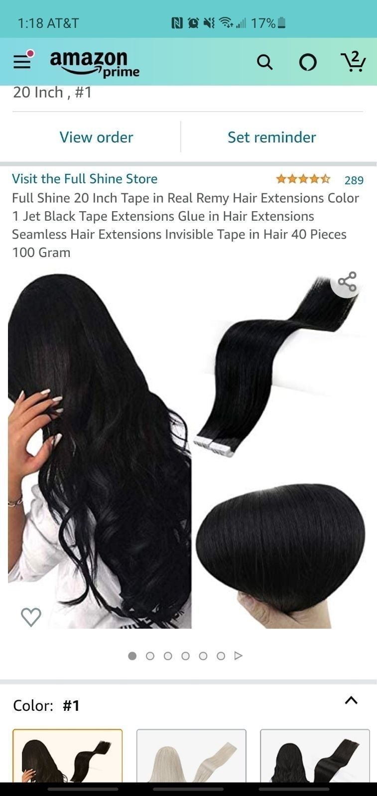 Tape in extentions
