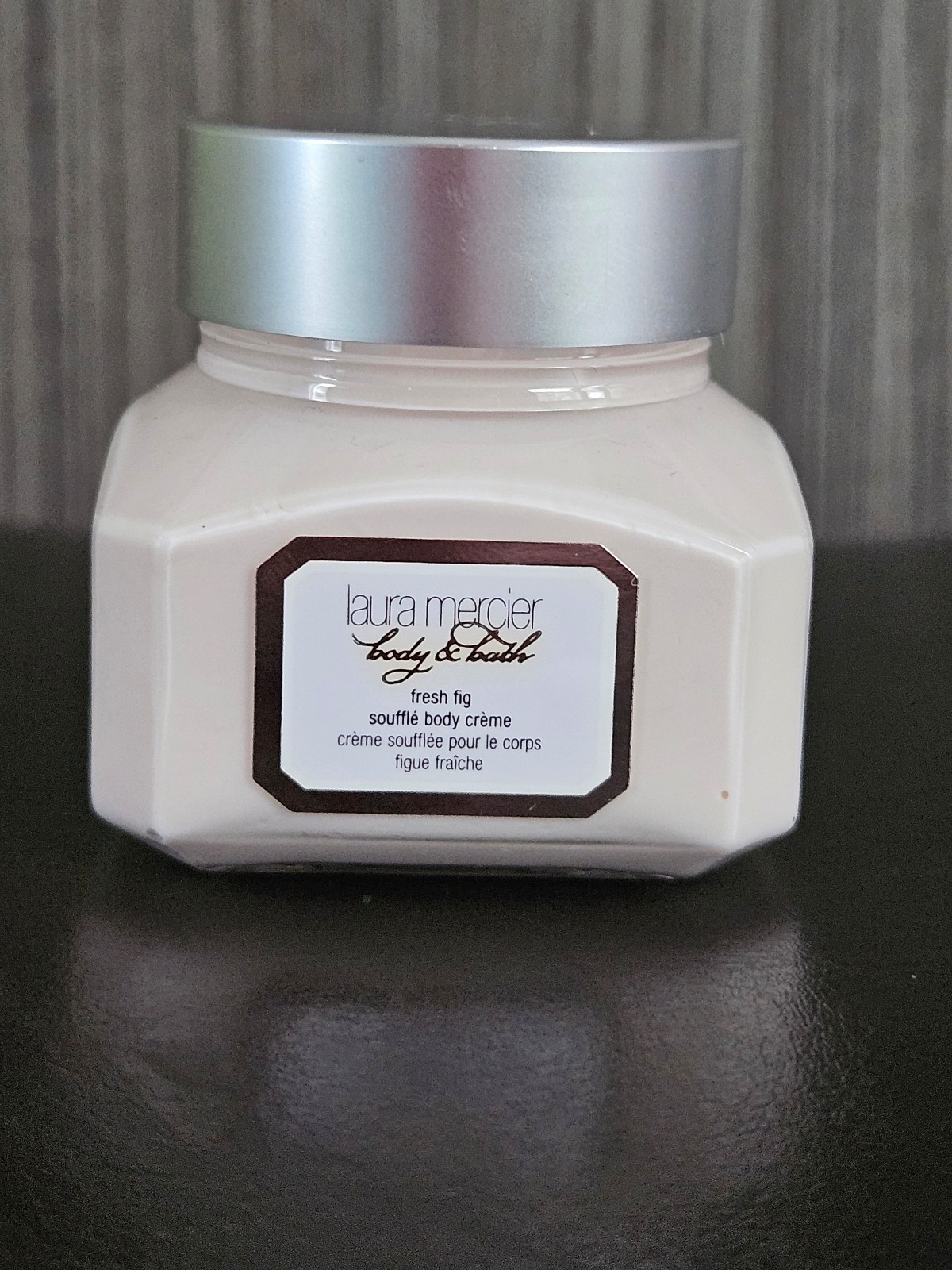 LAURA MERCIER Souffle Body Cream FRESH FIG 2 Oz Travel Size Jar