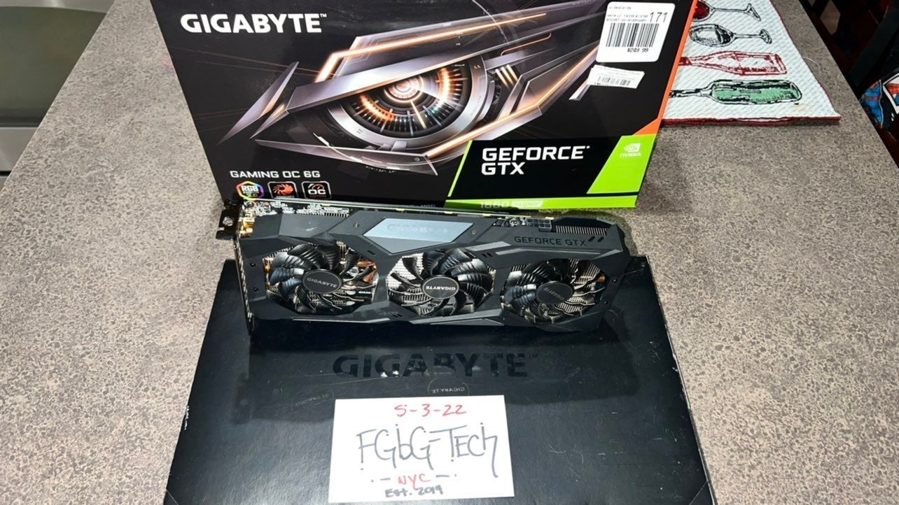 Gigabyte GTX 1660 Super 6GB Gaming OC GPU