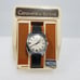 New Old Stock 1970s Transistor Caravelle by Bulova Men's Watch -