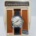 New Old Stock 1970s Transistor Caravelle by Bulova Men's Watch -