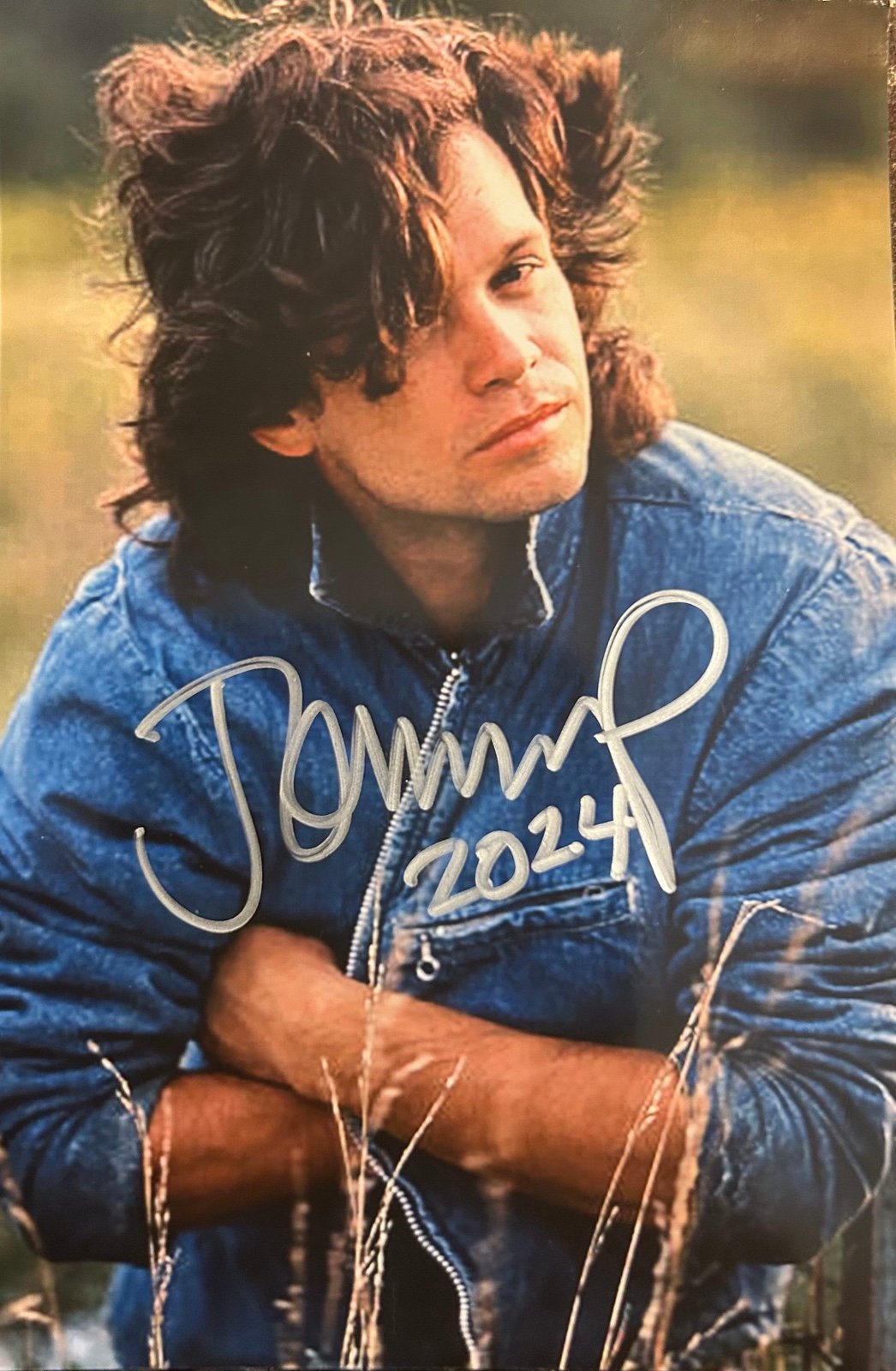 JOHN MELLONCAMP AUTOGRAPHED PHOTO!!! - NICE ITEM!!! - GREAT SINGER & MUSICIAN!!!