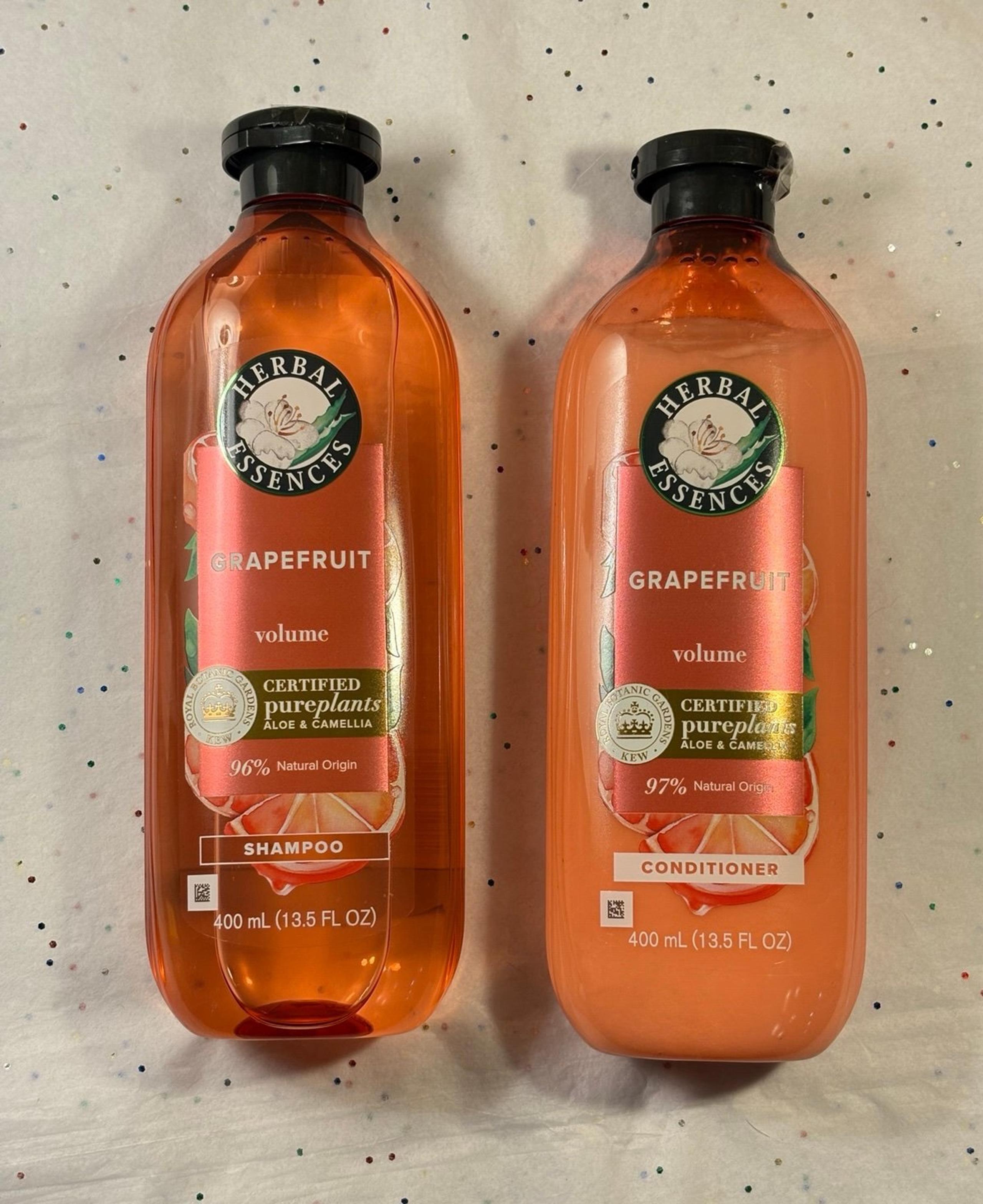 conditioner & shampoo bundle - grapefruit, volume, herbal essences