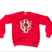VTG Indiana University Sweatshirt Made in USA IU Hoosiers -L