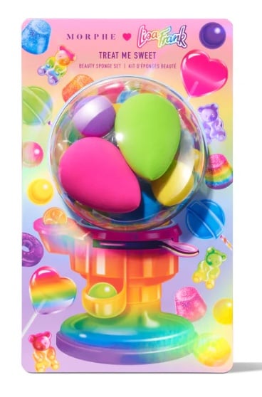 Morphe x Lisa Frank Treat Me Sweet 5 piece Beauty Sponge Set