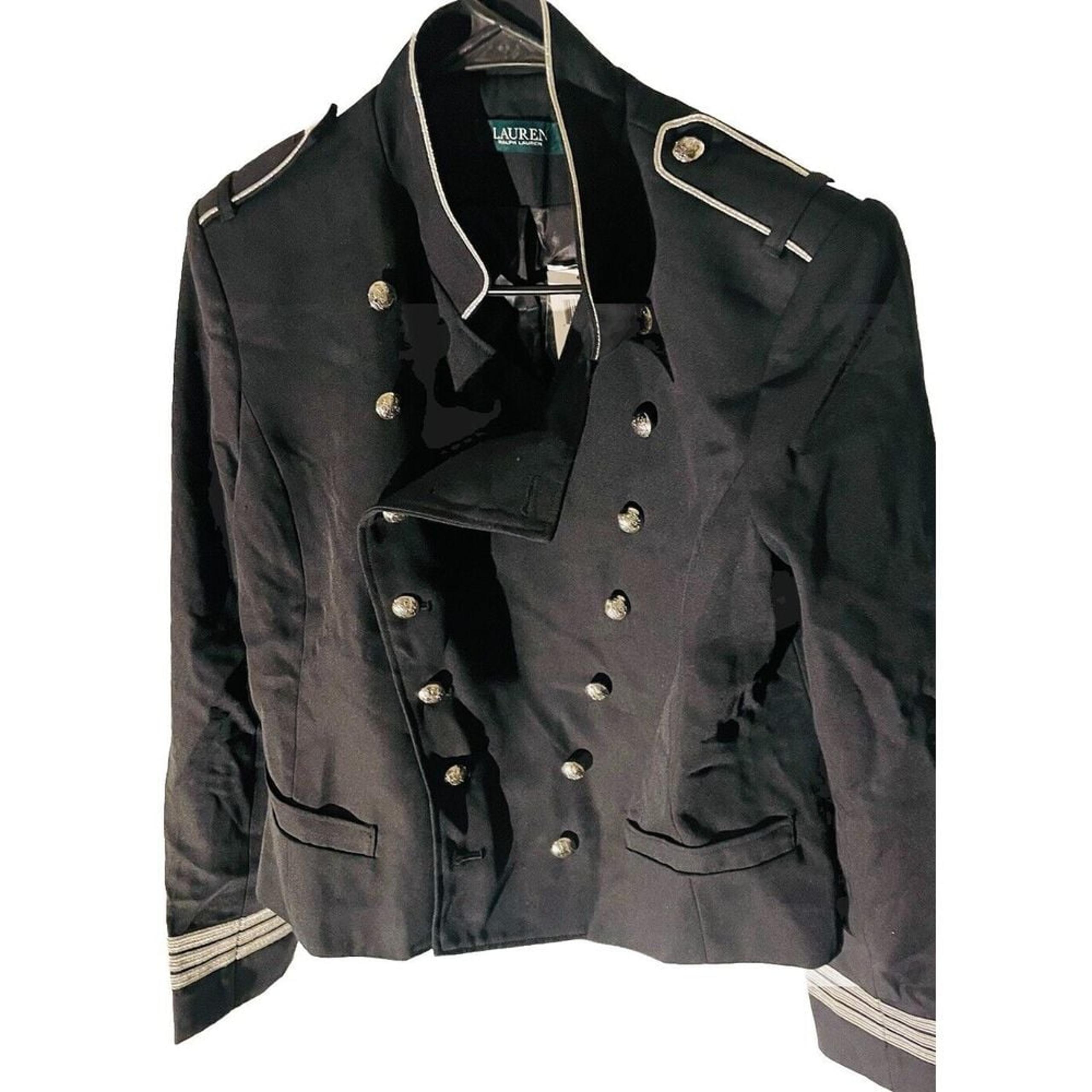 Ralph Lauren Polo Jeans Co. Women's 12 Military Style Cotton Jacket
