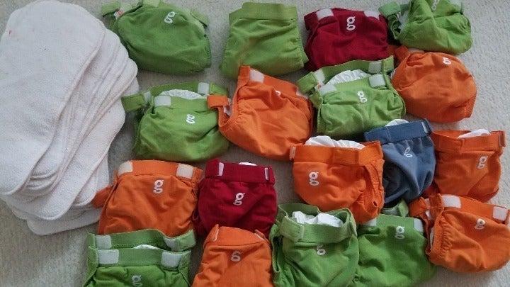 18 small g diapers