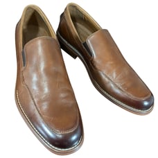 NWOT! G.H.BASS CO.! BAXTER NUTMEG BROWN FADE GENUINE LEATHER LOAFERS! SZ 10M