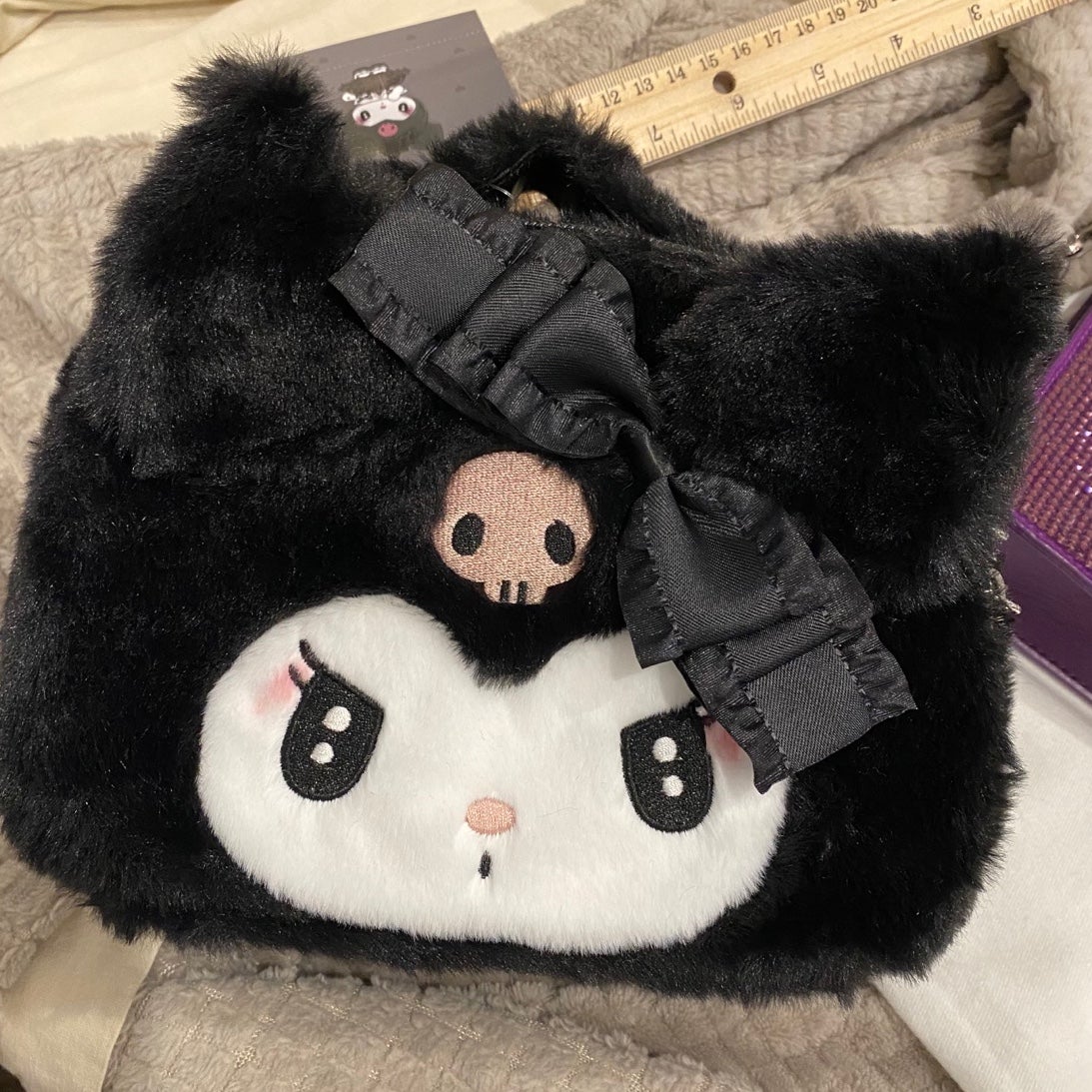 AUTHENTIC Kuromi Midnight Lolita Cosmetic Bag