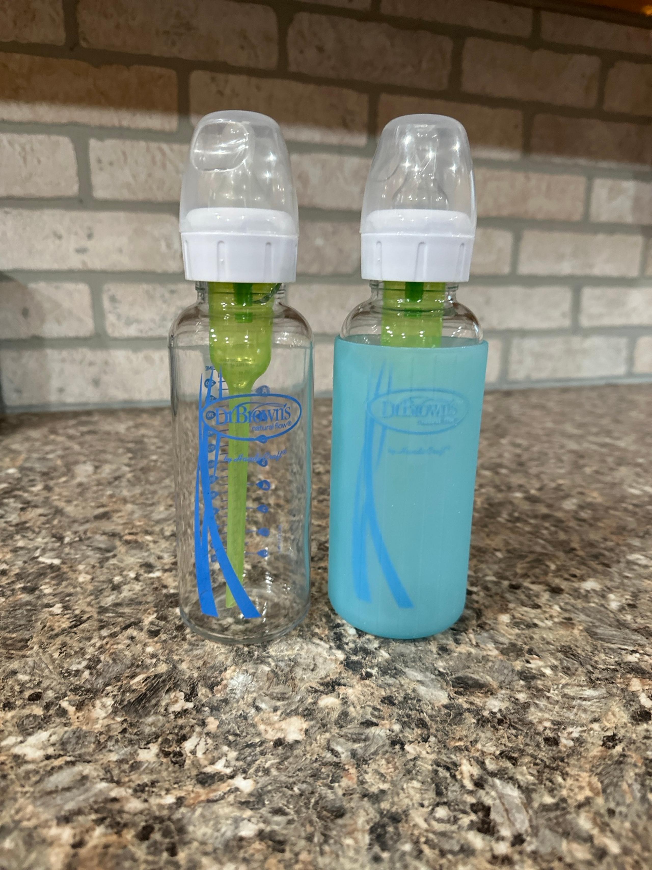 *****For Adrian**Dr Brown glass bottles