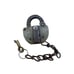 Antique Grand Trunk Western Railroad Padlock and key antique railroad lock