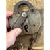 Antique Grand Trunk Western Railroad Padlock and key antique railroad lock