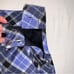Izod Plaid Golf Tennis Skirt Skort Women 8 Black Blue Pleat Activewear Athletic