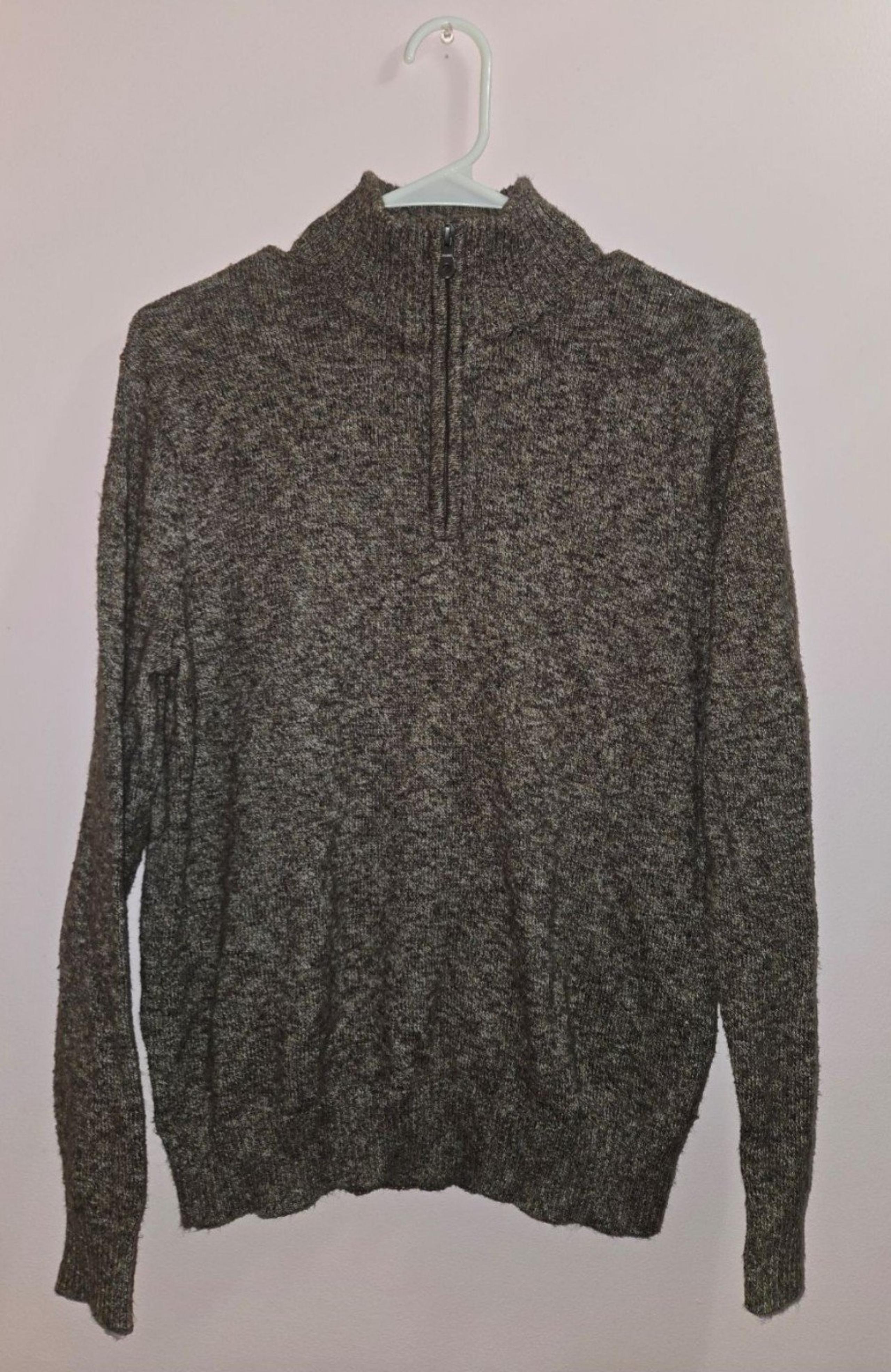Mens Half Zip Pullover Sweater