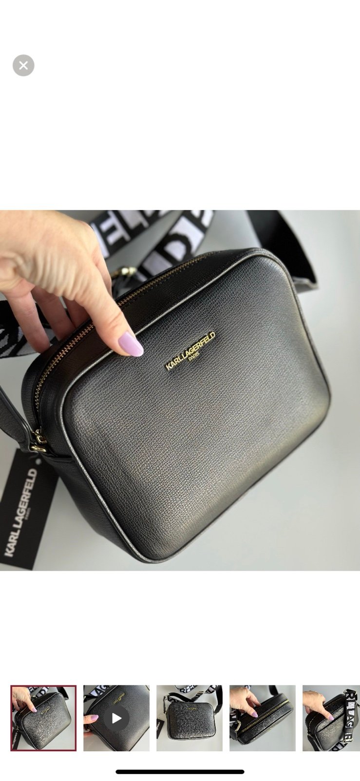 karl lagerfeld crossbody handbags maybelle brand new