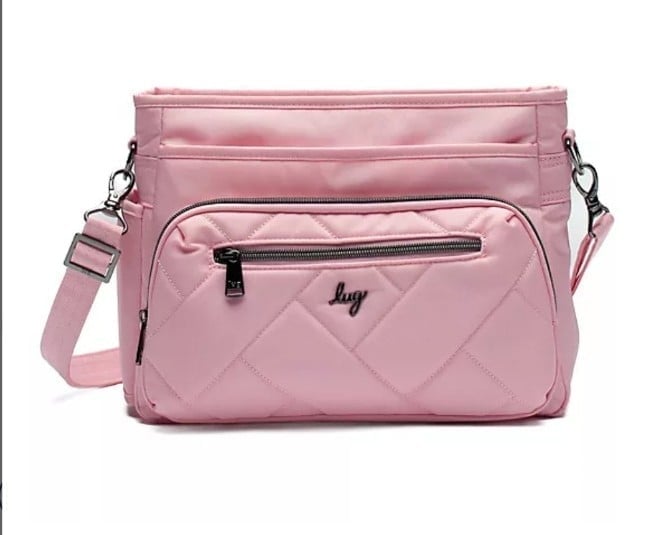 Lug Bubble Pink Shimmy LE Ultra X Crossbody Bag - NWT