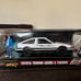 Metals Die Cast Toyota Trueno AE86 & Takumi Figure
