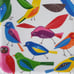 IKEA Barbar Bird Melamine Retro Plate Food Drink Serving Trays Set of 2