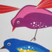 IKEA Barbar Bird Melamine Retro Plate Food Drink Serving Trays Set of 2