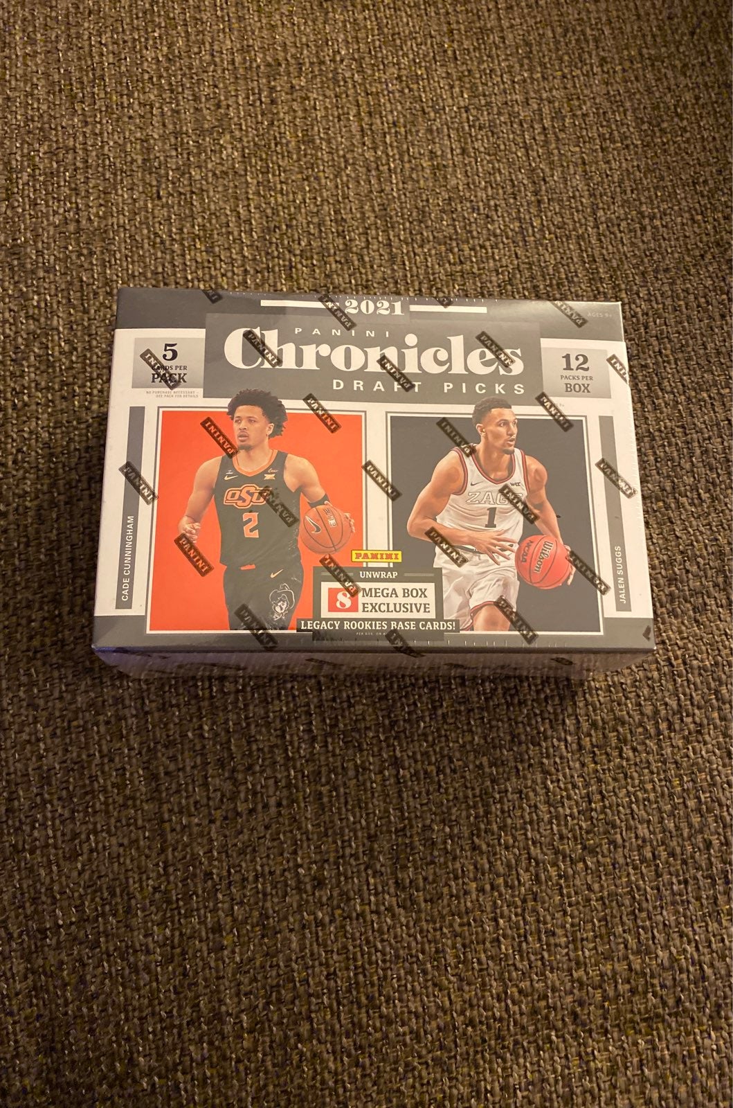 2021 Chronicles Draft Picks NBA Mega Box