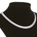 Sterling Silver Womens Flat Snake Herringbone Chain Necklace 16 Ladies Jewelry