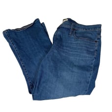 Madewell Women’s Size 35 Cali Demi Bootcut Jeans Medium Wash Blue Denim #2163
